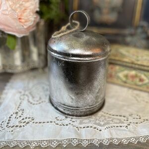 Antique Silver Rustic cow bell